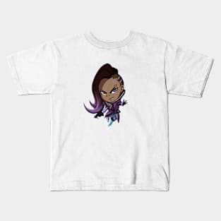 OW - Sombra Chibi Kids T-Shirt